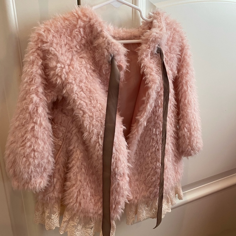 Girls Fluffy Jacket